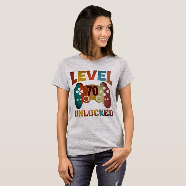 T-shirt NIVEAU 70 NON VERROUILLÉ (Devant entier)