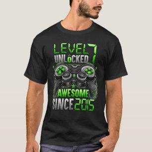 T-shirt Niveau 7 déverrouillé stupéfiant depuis 2015 7e an