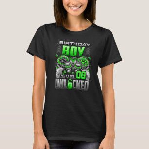T-shirt Niveau 8 déverrouillé stupéfiant depuis 2014 8e an