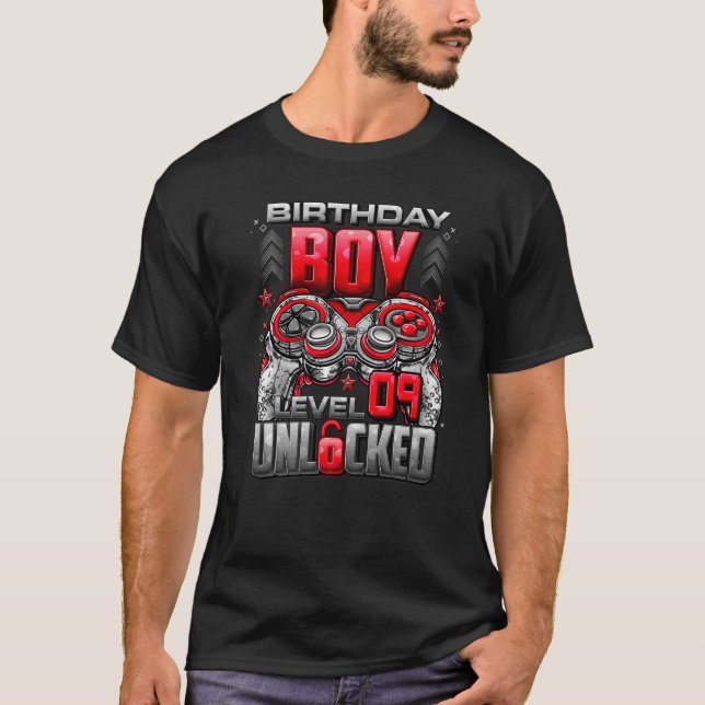 T-shirt Niveau 9 déverrouillé stupéfiant depuis 2013 9e an (Devant)