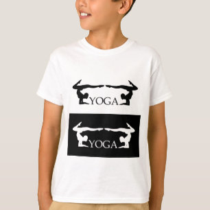 T-shirt Niveau avancé de pose de yoga