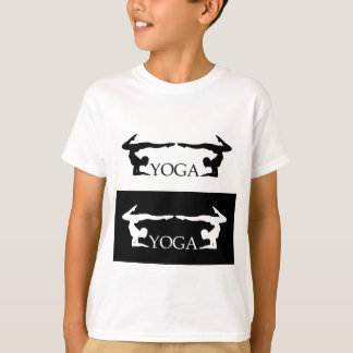 T-shirt Niveau avancé de pose de yoga