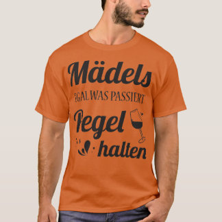 T-shirt Niveau D'Alcool Les Filles Sortent