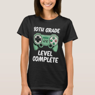 T-shirt Niveau de 10e année terminé
