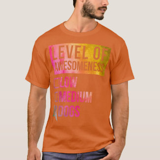 T-shirt Niveau De Chien Chien Chien Chien Chien Chien Chie