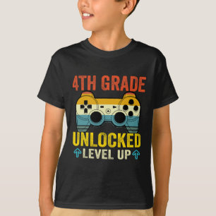 T-shirt Niveau débloqué Montez en niveau Jeu vidéo Rentrée