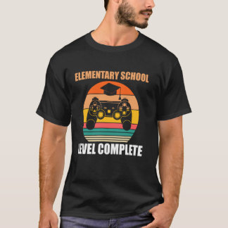 T-shirt niveau école primaire école primaire complète