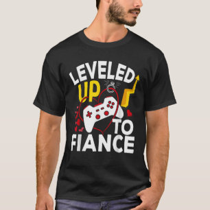 T-shirt Niveau Jusqu'Au Financement Funny Engagé Couple Do