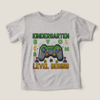 T-shirt Niveau Maternelle Commence, Rentrée Scolai