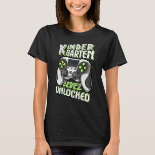 T-shirt Niveau Maternelle Débloqué Jeu De Rentrée Scolaire
