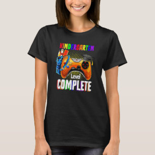 T-shirt Niveau maternelle Niveau Vidéo Complet Gamer Gradu