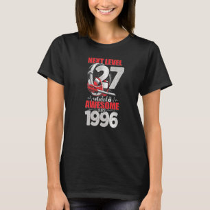 T-shirt Niveau suivant Déverrouillé Garçon de 27 ans 1996 