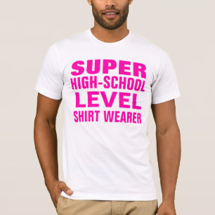 T-shirt niveau superbe de lycée
