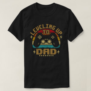 T-shirt Niveau supérieur à papa drôle de jeu pour les joue