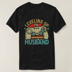 T-shirt Niveau supérieur pour mari futur marié célibataire