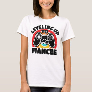 T-shirt  Niveaux Supérieurs Pour Fiancée Joueuse Nouveau C