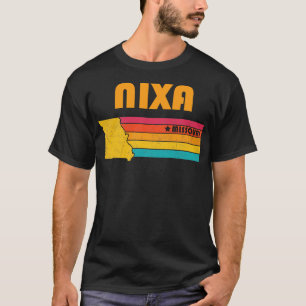 T-shirt Nixa Missouri Souvenir Vintage en détresse