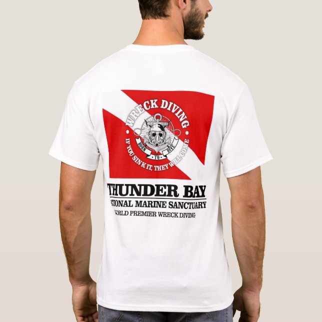 T-shirt NMS de Thunder Bay (Dos)
