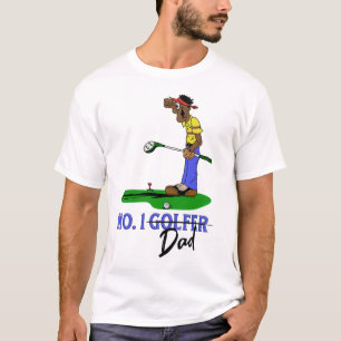 T-shirt No 1 Golfer Papa