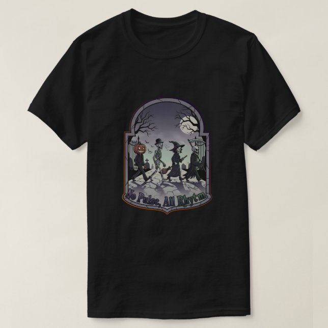 T-shirt No pulse all rhythm (Design devant)