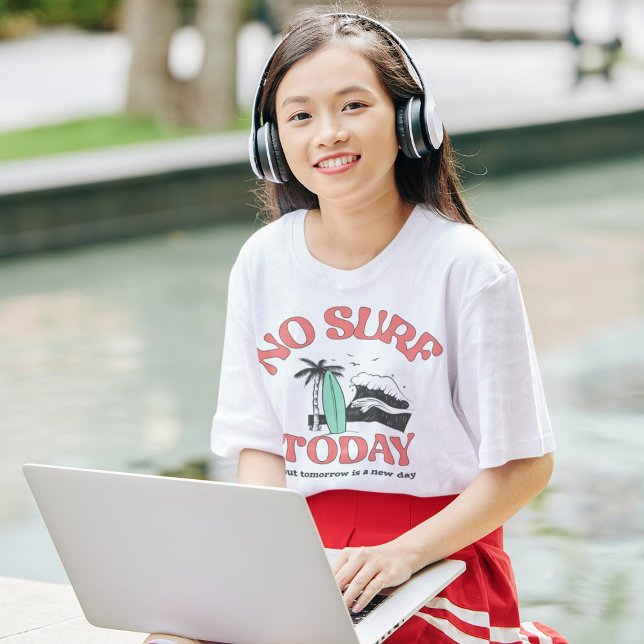 T-shirt No surf today (Créateur téléchargé)