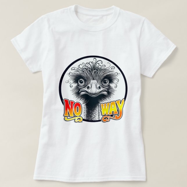 T-shirt No Way Split Emu Tee (Design devant)