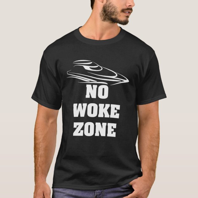 T-shirt No Wozone Anti-Démocrate Libéral gauchiste Pro Rep (Devant)
