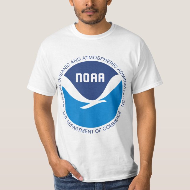 T-shirt NOAA National Oceanic and Atmospheric Administrati (Devant)