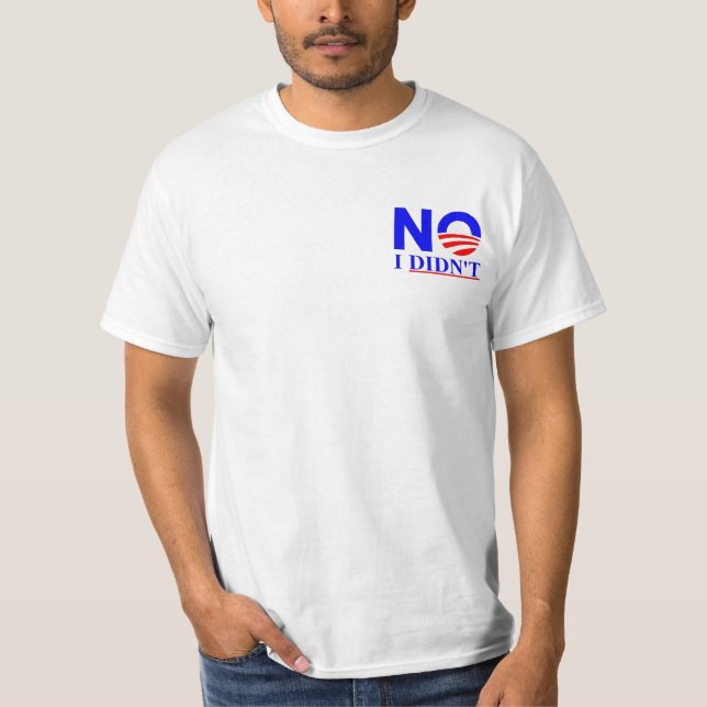 T-shirt NObama (Devant)