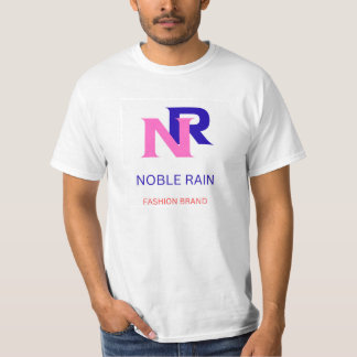T-shirt Noble Pluie Marque de mode NR Logo