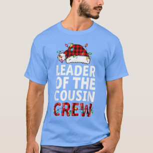 T-shirt Noël 2021 Chef De L'Équipage Cousin Buffalo R