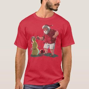 T-shirt Noël 2021 Noël arrive Santas Party