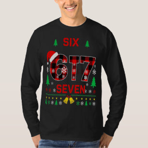 T-shirt Noël 6 et 7 ans Plaid Buffalo