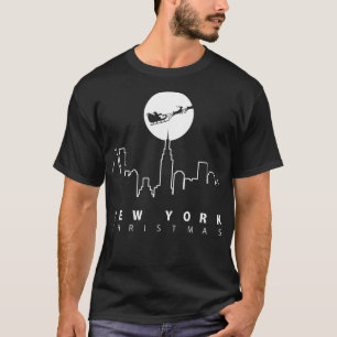 T-shirt Noël à New York