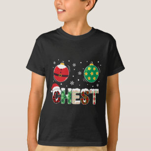 T-shirt Noël Amusant Couple Famille Châtaignes Hommes