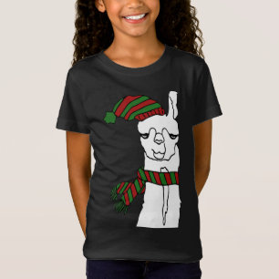 T-Shirt Noël amusant Llama Cute Llama