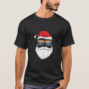 T-shirt Noël amusant XMAS en juillet été Père Noël Débarde