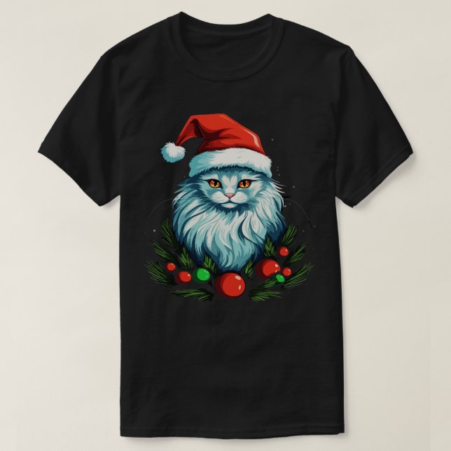 T-shirt Noël Angora turc (Design devant)