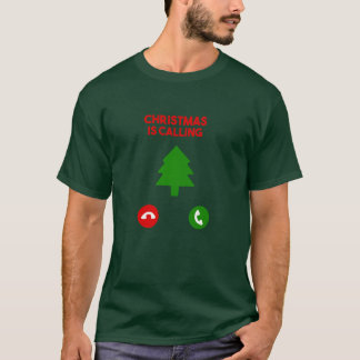 T-shirt Noël appelle Joyeux Noël Salutation Cadeau