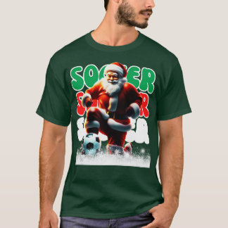 T-shirt Noël Arbre Joueur Joueurs Garçons Filles Hommes Fe