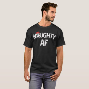 T-shirt Noël assorti vilain d'AF couple le cadeau de