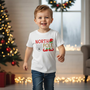 T-shirt Noël au pôle Nord