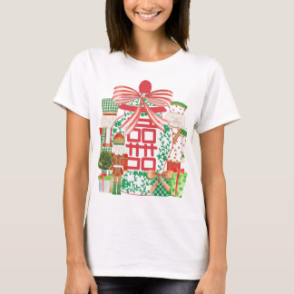 T-shirt Noël avec craquelins et jarre de gingembre