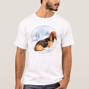T-shirt Noel Basset Hound