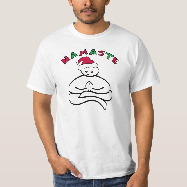 T-shirt Noël Bouddha (Devant)
