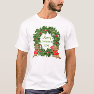 T-shirt Noël canadien