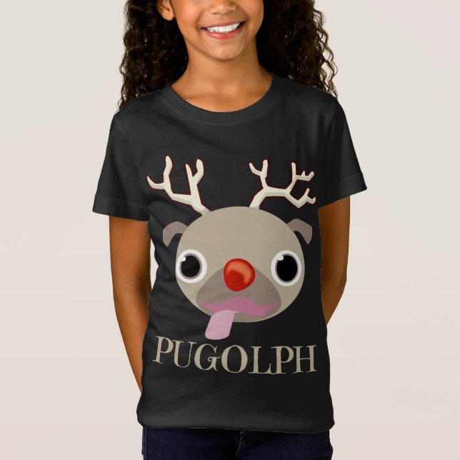 T-Shirt Noël Carlin amusant (Devant)