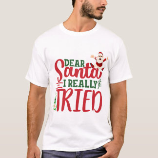T-shirt - Noël - Cher Père Noël