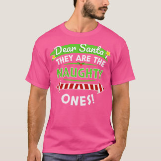 T-shirt Noël Cher Père Noël Ils Sont Les Maudits