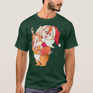T-shirt Noël Chip amp Dale